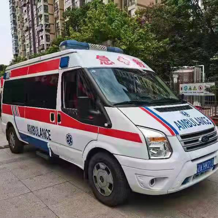 祥云长途救护车护送病人返乡